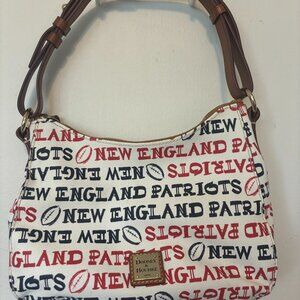 Dooney and Burke Hobo purse, New England Patriots